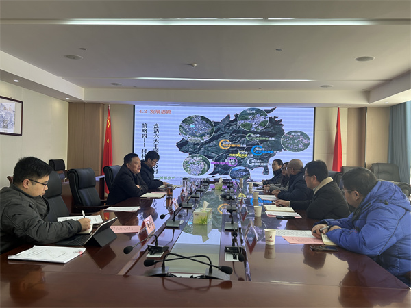 12月19日，安徽寶坤文旅集團(tuán)赴徽投集團(tuán)調(diào)研石潭村精品示范村建設(shè)運(yùn)營(yíng)情況，洪董，吳書記陪同調(diào)研。.jpg