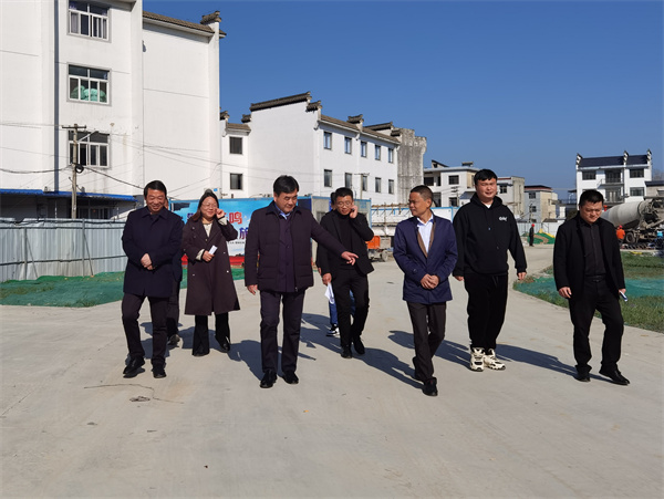 3月14日，縣委副書記吳志平帶隊督察鄰里中心項目。.jpg